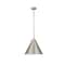 Z-Lite Eaton 1 Light Pendant, Brushed Nickel 6011P18-BN - alternate 7